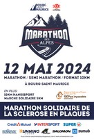  12/05/2024 - Marathon des Alpes - Affiche